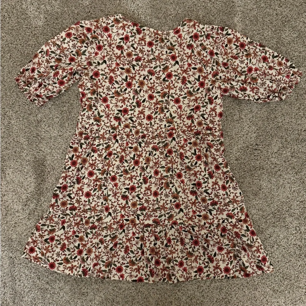 Old Navy‎ Kids Dress with Jewel Tone Floral Pattern